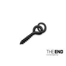 Винт за стръв с ринг Delphin THE END POP Screw / 15бр