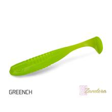 Силиконова примамка Delphin ZANDERA UVs 10cm GREENCH