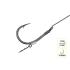 Вързани куки Delphin Braided / 10pcs 8cm/0,14mm/Turner #8