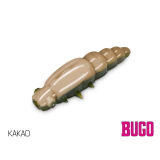 Изкуствена ларва Delphin BUGO Cheese / 15бр 4cm / KAKAO