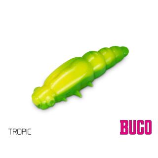 Изкуствена ларва Delphin BUGO Cheese / 15бр 4cm / TROPIC
