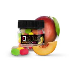MIX D SNAX WAFT стръв 10x7мм / 20г МАНГО - ПРАСКОВА