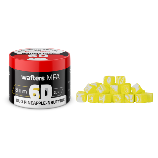 6D WAFTERS MFA ДУО АНАНАС-МАСЛЕНА КИСЕЛИНА 8x8mm 20g MatchPro