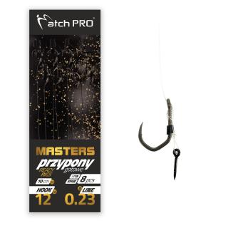 Вързани куки MASTERS SPIKE M19 MatchPro N8/ 0.23