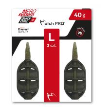 Метод фидер MPRO System Method QUICK OVAL L / 40g 2pcs. Метод фидер MPRO System Method QUICK OVAL L / 40g 2pcs.