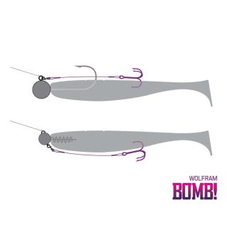 Монтаж с волфрам повод BOMB! / 3бр