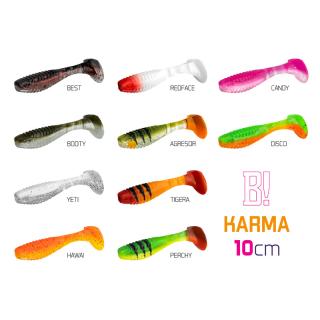 Силиконова примамка Delphin KARMA UVs 10cm TIGERA