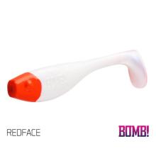 Силиконова примамка BOMB! Fatty 5 бр - 12cm/REDFACE