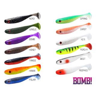 Силиконова примамка BOMB! Rippa 5бр - 8cm/NERO