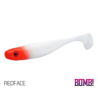 Силиконова примамка BOMB! Rippa 5бр - 8cm/REDFACE