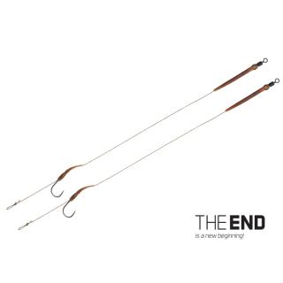 Вързани куки Delphin THE END Boilie rig / 2 бр