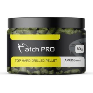 TOP HARD АМУР 12mm DRILLED Pellet MatchPro 80g	