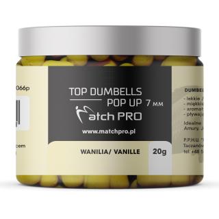 TOP DUMBELLS POP UP ВАНИЛИЯ 7mm / 20g MatchPro