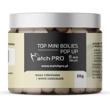 TOP BOILIES POP UP БЯЛ ШОКОЛАД 8mm/20g MatchPro