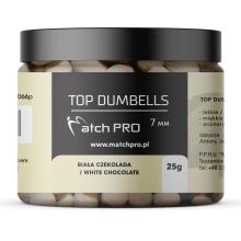 TOP DUMBELLS БЯЛ ШОКОЛАД 7mm / 25g MatchPro